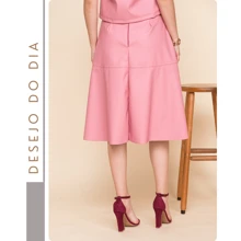 Women Skirts - Baby Pink - View 4