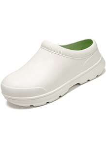 Solid Color Women Work Shoes Chef Shoes Kitchen Shoes - White - View 7