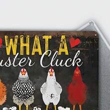 1 Miếng Kim loại Tấm ván Đối với Quán bar , Nông trại , Phòng tắm , Phòng khách , Cửa hàng Đồ trang trí ( 11,81*7,87inch ) - màu đen - Xem 7