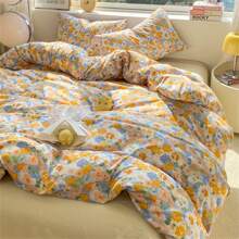 4件式花卉印花床品套裝,讓春天到您的房間裡 - 花曼 - 查看 3