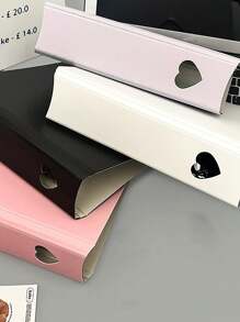 1pc 4x4 Grid Strap-bound Loose-leaf Album For 3-inch Photos - Purple - View 4