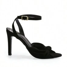 MODARPE Women Heeled Sandals - màu đen - Xem 1