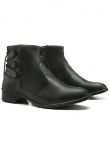 Women Ankle Boots & Booties - 黑色 - 查看 4