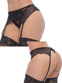 Women Sexy Lingerie Sets - 黑色 - 查看 2