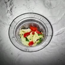 50/100/250入組廚房水槽垃圾氨氣過濾網,排水槽碗盤水槽地漏泄漏網,蔬菜洗滌盆殘渣網 - 白色 - 查看 4