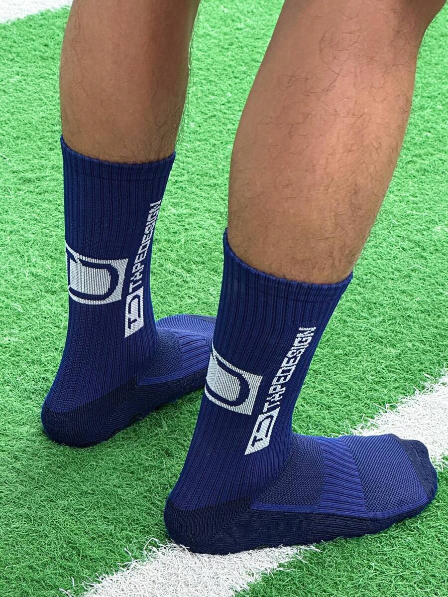 Men Sports Socks - Màu xanh lam - Xem 1
