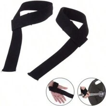 1pair Sports Fitness Wrist Wraps For Pull-, Weight Lifting & Deadlift Training Gym Accessories