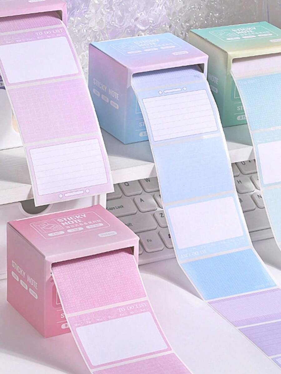 PullOut Sticky Notes, Fully Adhesive, Easily Removable, Used For