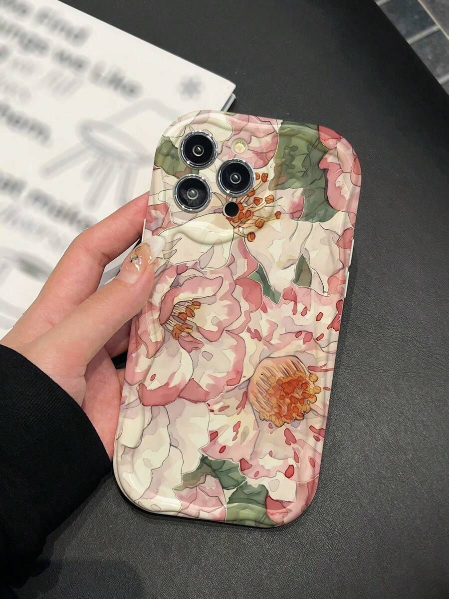 夏季1入組TPU奶糖防震手機殼，適用於iPhone11,12,13,14,12pro max,13pro max,14pro max,15,15Pro,15Plus,15Pro max三星Galaxy A03，A04，A12，A13，A23，A24，A33，A34，A52，A72，A73 - 彩色 - 查看 1