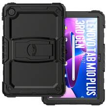 Loại vỏ Đối với M10 Hơn 10.6 Thế hệ , 3 trong 1 Nhiệm vụ nặng nề Gồ ghề Chống sốc Bảo vệ Viên thuốc Che phủ Với Giá đỡ Đối với M10 Hơn 10.6" ( 2022 Giải phóng ) - màu đen - Xem 4