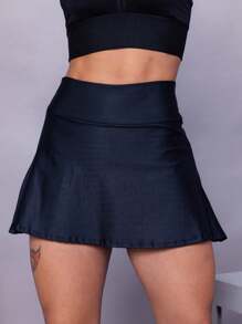 Women Sports Skirts & Skorts - 黑色 - 查看 3