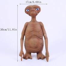 Artesanía De Espuma De Látex De Dobby Alien De Halloween - Marrón - Ver 2