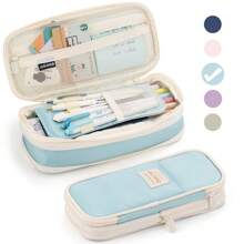 Kawaii Pencil Case Pouch Large Capacity Organizer Pen Box Bag Korean For Girls Back To School Supplies Accessories Stationery,Back To School Essentials,Creative Gift For Thanksgiving, Christmas, Birthday Halloween Decoration Back To School,Pencil Pouch,School Bag