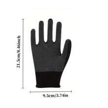 1pc Breathable Anti-Slip Gloves, Suitable For Outdoor Cycling & Fitness - Lightweight & Comfortable,Black Gloves