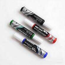 4pcs Liquid Ink,Push Button-Type Marker Pen Set,For Whiteboard Graffiti Back To School