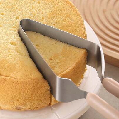 1 Pieza Divisor De Tortas De Acero Inoxidable, Servidor De Tortas Triangular, Servidor De Transferencia, Pinzas Para Tortas Y Herramienta De Control De Porción
