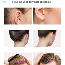 Cera para el cabello para peluca, crema de Gel profesional, estilo no graso, artefacto para cabello roto para hombres y mujeres,Hover to zoom Have one to sell? Sell it yourself Cera Gel De Cabello Control De Pelo Borde Con Miel Y Aguacate Diseño De Peinado - Caqui - Ver 7