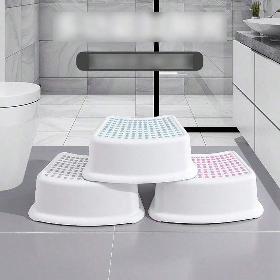 Multipurpose Plastic Stool For Children And Students, Cute Footstool