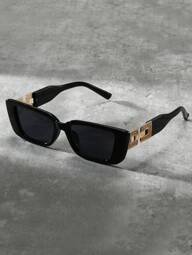 1pc Fashionable Oversized Y2k Fashion Glasses For Summer Beach Vintage Shades Accessories Beach Accessories Glasses Shadesy2kfestival For Summer Beach Vacation,Outdoor,Travel