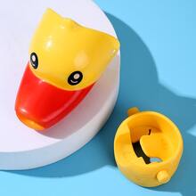 Children's Faucet Extender And Guide For Water Sink, Cute Silicone Cartoon Faucet Extender For Kids Washing Hands - Yellow - View 5