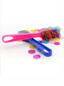 令人兴奋的磁性探索套装：引人入胜的多面教育科学玩具，包括磁性棒、环和芯片 - 塑料 - 儿童的完美礼物磁性玩具、磁性积木、儿童玩具 - 彩色 - 查看 3