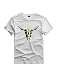 Men T-Shirts - 白色 - 查看 1