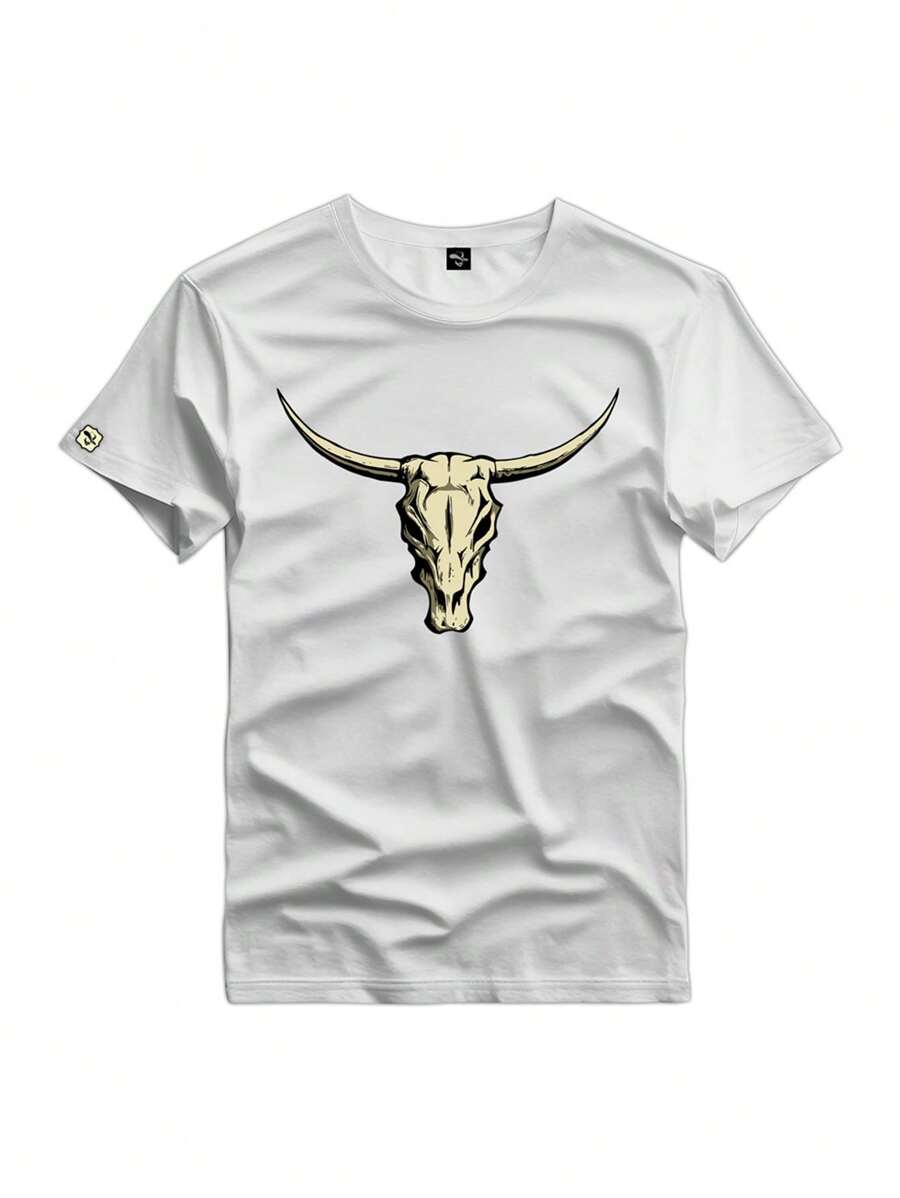 Men T-Shirts - 白色 - 查看 1