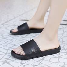 男士舒適高彈性eva拖鞋 - 黑色 - 查看 3