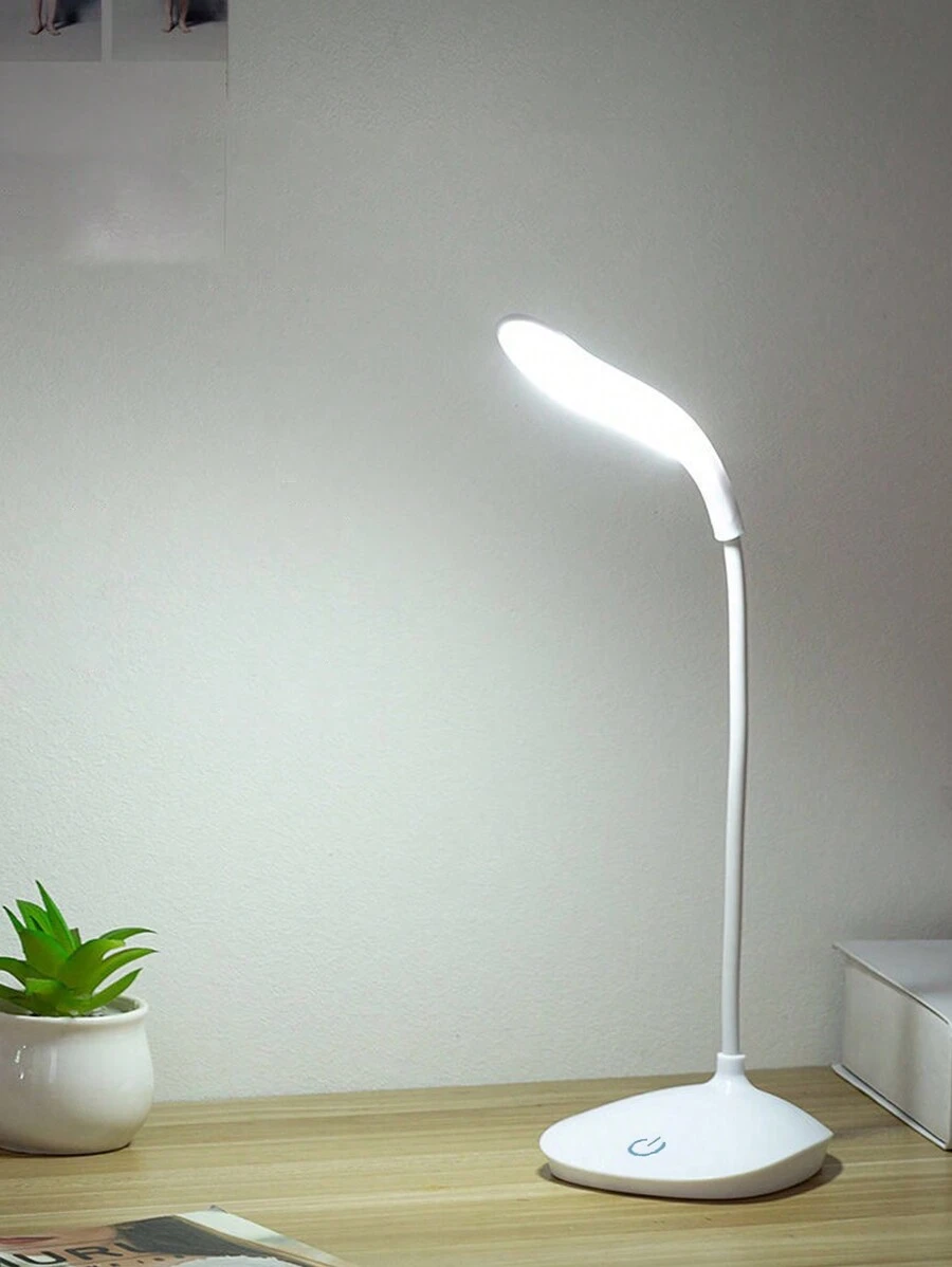 1pc Simple Led Desk Lamp With Usb Charging Port, 3-Level Dimming, Touch ...