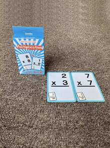 36pcs Children's Mathematical Flash Cards, Addition Subtraction Multiplication Division Practice Cards, Preschool Math Learning Activities, Homeschool Supplement - Multicolor - View 11