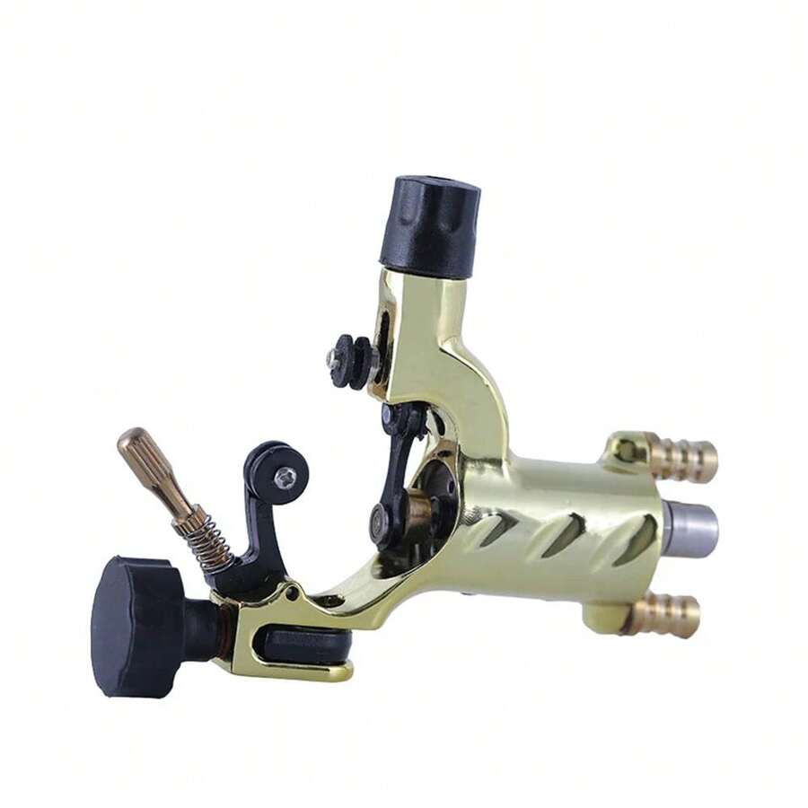 YILONG 1PC Tattoo Machine Motor Machine Secant And Fog Machine With RCA Hook Wire Connector Multifunctional Tattoo Machine Suitable For Tattoo Beginners And Tattoo Artists - Yellow - View 1