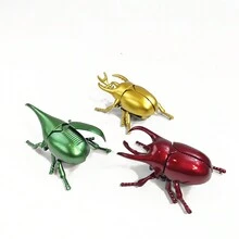 1pc Creative Realistic Winding Beetle Model Insect Toy For Kids Observation And Puzzle Solving(Certified) - Multicolor - View 2