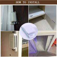 5pcs ABS Strong Magnetic Capture, Cabinet Wardrobe Door Magnet Strong Magnetic Plastic, Magnetic Clip, Cabinet Magnet, Kitchen Cabinet Magnet Closure, Stainless Steel Blinds, Hardware Closer