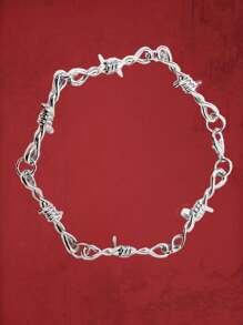 Punk Thorn Decor Bracelet