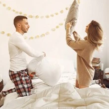 EDREDÓN ACOLCHADO PLUMÓN MATRIMONIAL DOBLE VISTA CONCORD - Blanco - Ver 7