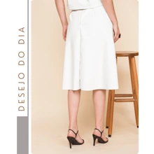 Women Skirts - trắng - Xem 4