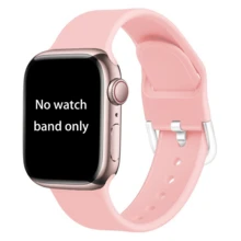 KESHUYOU 1 Dây đeo silicon thể thao 42/44/45/49mm Tương thích với Apple Watch - 42mm/44mm/45mm/49mm - Xem 9