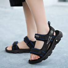 Sandalias De Moda Para Niños Con Correas, Zapatos De Playa Deportivos Para Niños