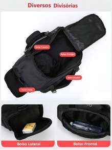 Sports Bag - Black - View 3