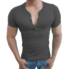 Men T-Shirts - Grey - View 2