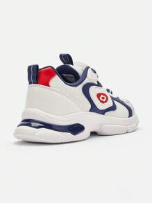 Balabala Zapatos para niños Zapatos deportivos para niños Zapatos gruesos con estilo - Azul y blanco - Ver 5