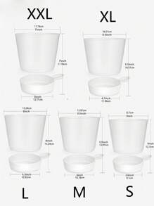 1pc Multifunctional Self-Watering Plastic Planter Pot For Desktop Garden, Slouchy Automatic Water Absorption Flower Pot