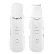 Home Ultrasonic Skin Scraper - Facial Pore Cleaner, Blackhead, Acne Removal And Skin Care Device - White - View 6