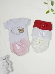 Baby Girls Sets - Rosa Pálido - Ver 5