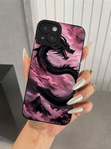 Mô hình rồng Ốp lưng & bao da điện thoại In Màu hồng Và Đen , Tương thích với iPhone 14 - Nhiều màu - Xem 3