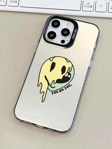 1 Miếng Trong mờ Đen Imd Mặt nạ Người ngoài hành tinh Ốp lưng & bao da điện thoại Tương thích với iPhone 11/12/13/14 Và Samsung - Nhiều màu - Xem 2