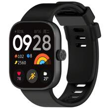硅胶表带适用于 Redmi 4/Redmi Watch 4/Mi Band 8 Pro - 均碼 - 查看 12