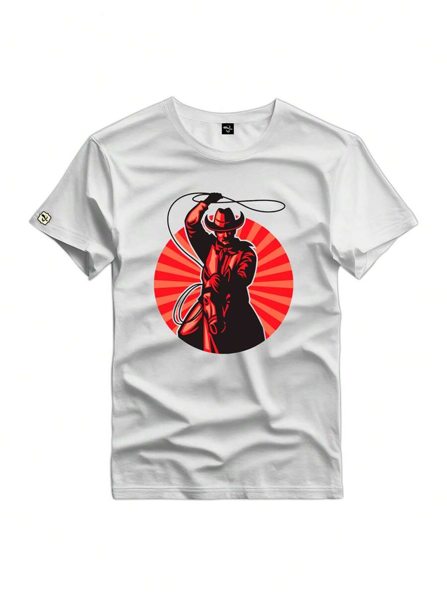 Men T-Shirts - 白色 - 查看 1