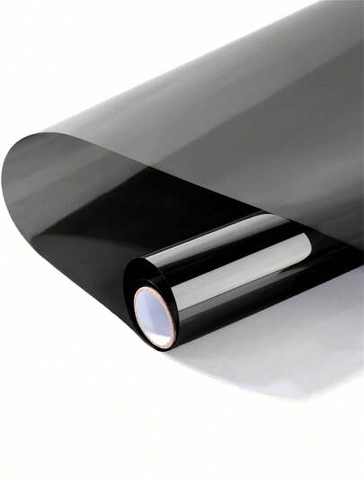 ورقة سوداء للخصوصية تسمح بالرؤية في  واحد بتقنية Pet العالية الجودة ، تحكم في الحرارة وحجب الأشعة فوق البنفسجية بنسبة 99% وحماية الخصوصية ، يمكن استخدامها في المنزل أو المكتب