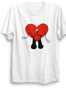 Playera Bunny bad Malo conejo moda - Multicolor - Ver 1